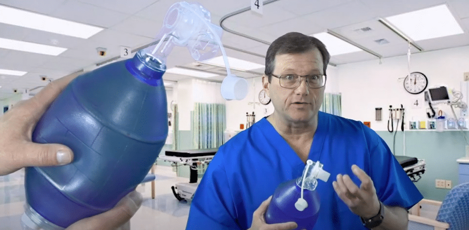 Synchronized Bag-Valve-Mask Ventilation for Inadequate Breathing