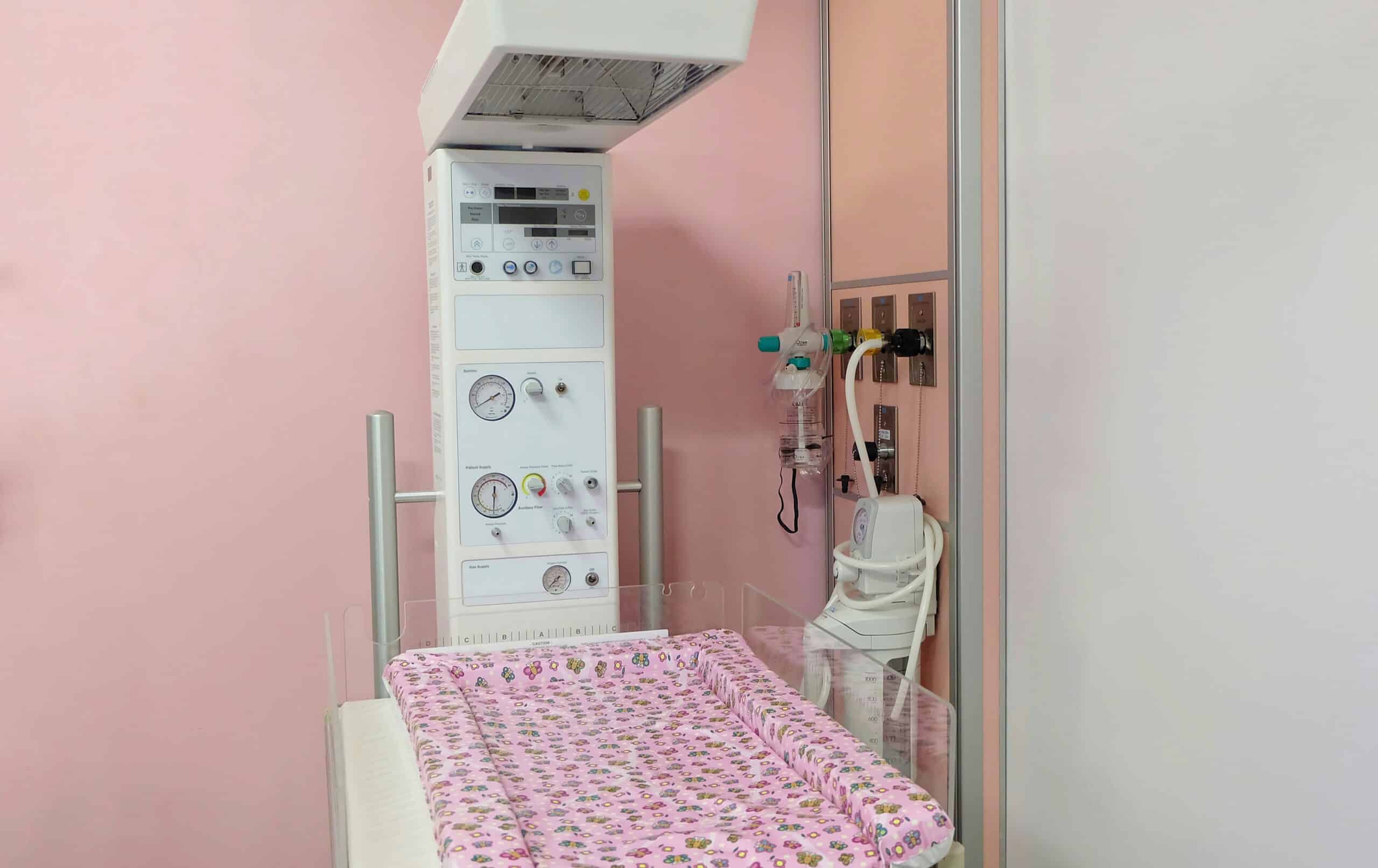 Radiant Warmer in the NICU.