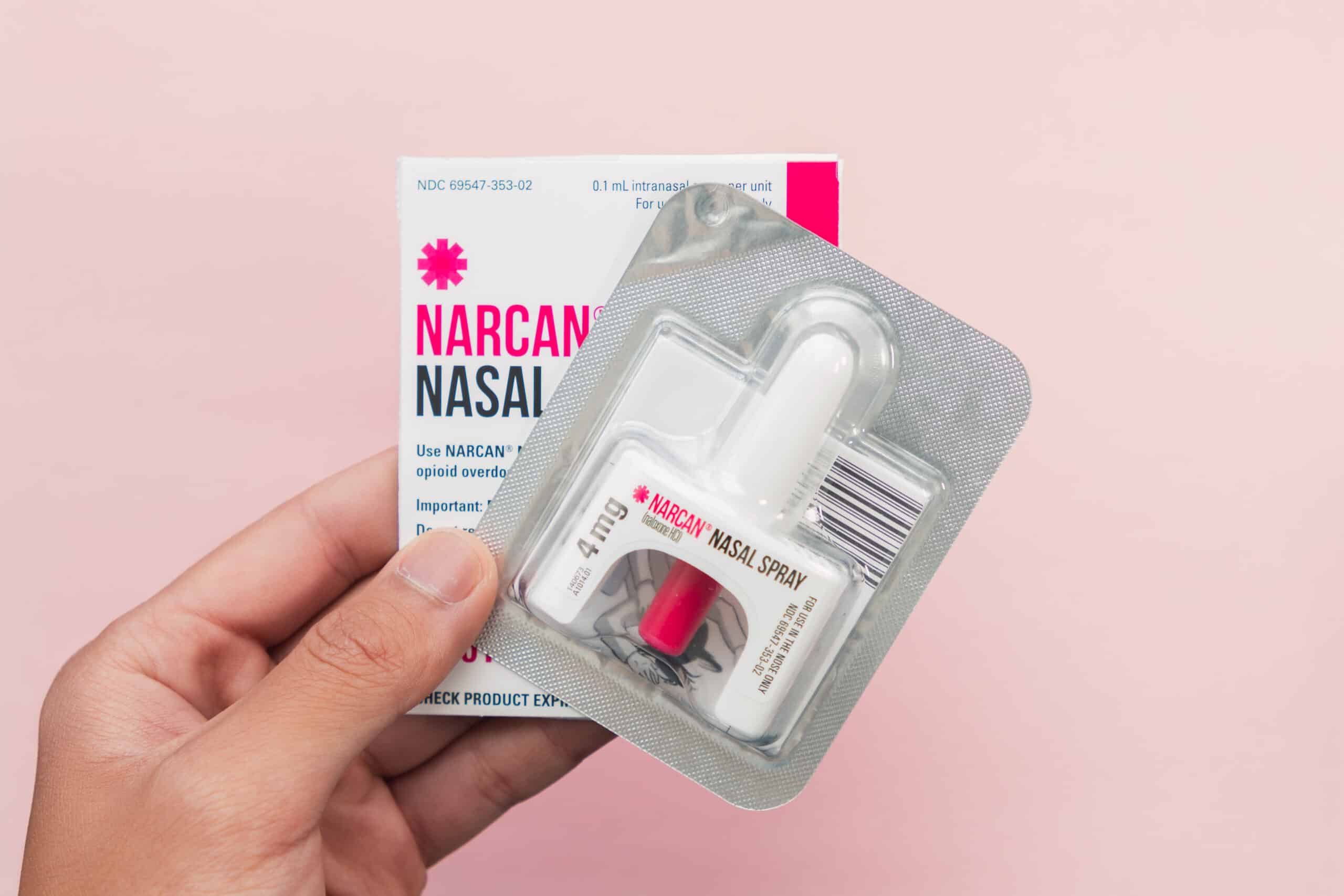 Naloxone reverses opioid overdose, and nasal spray version is Narcan.
