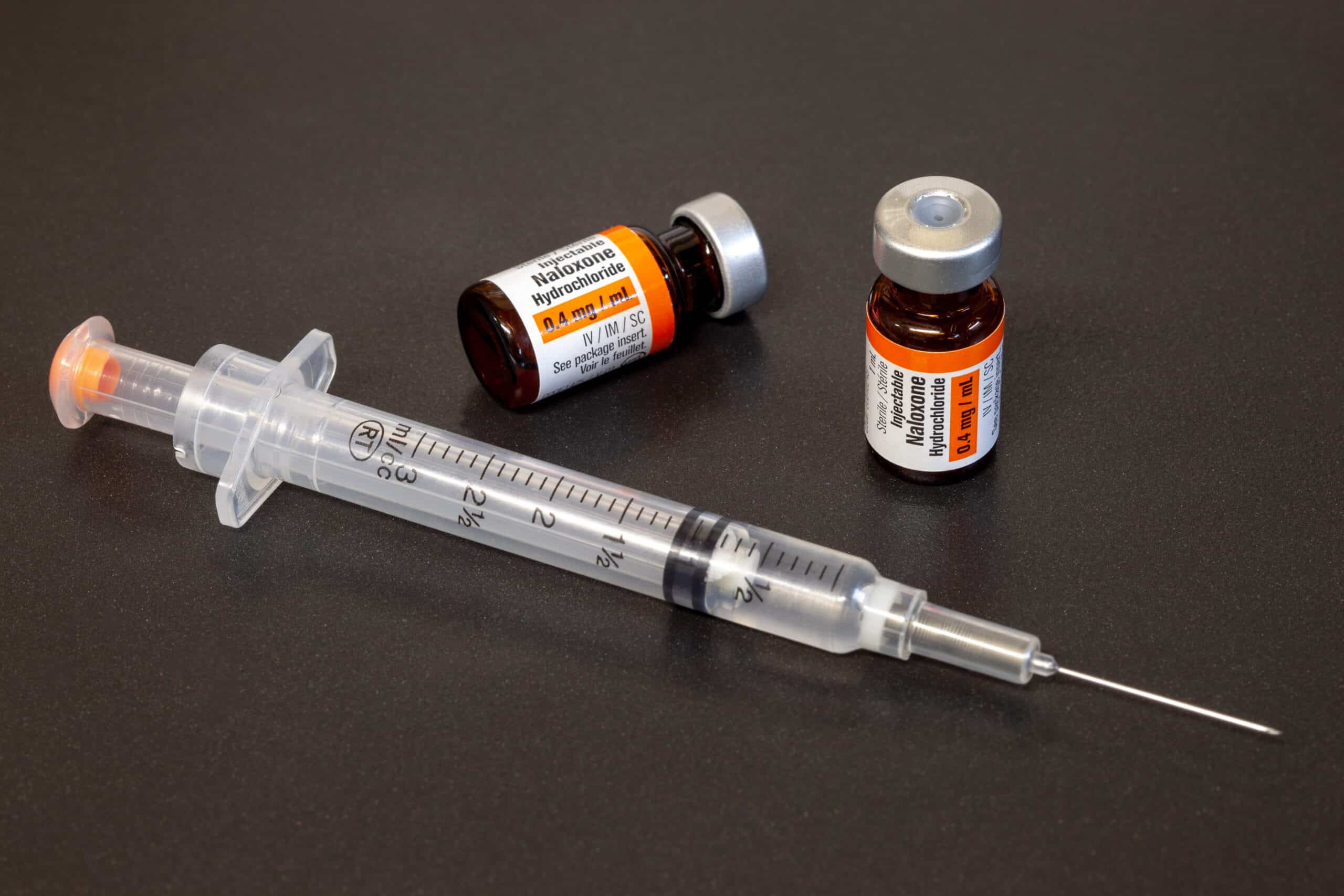 Naloxone reverses opioid overdose.