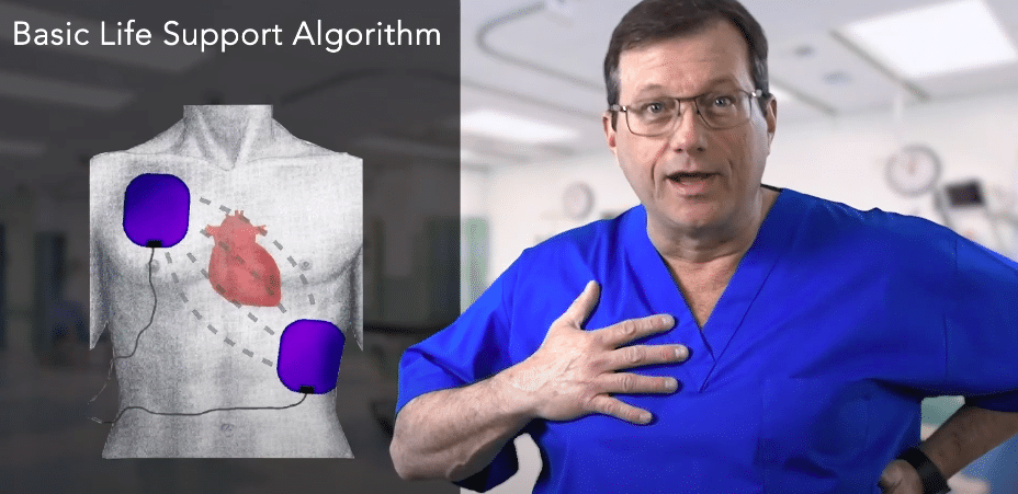 Proper Pad Placement in BLS.