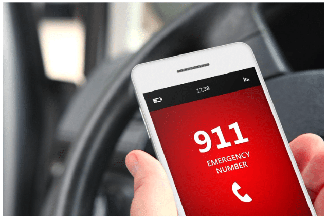 Rescuer activates EMC by calling 9-1-1.