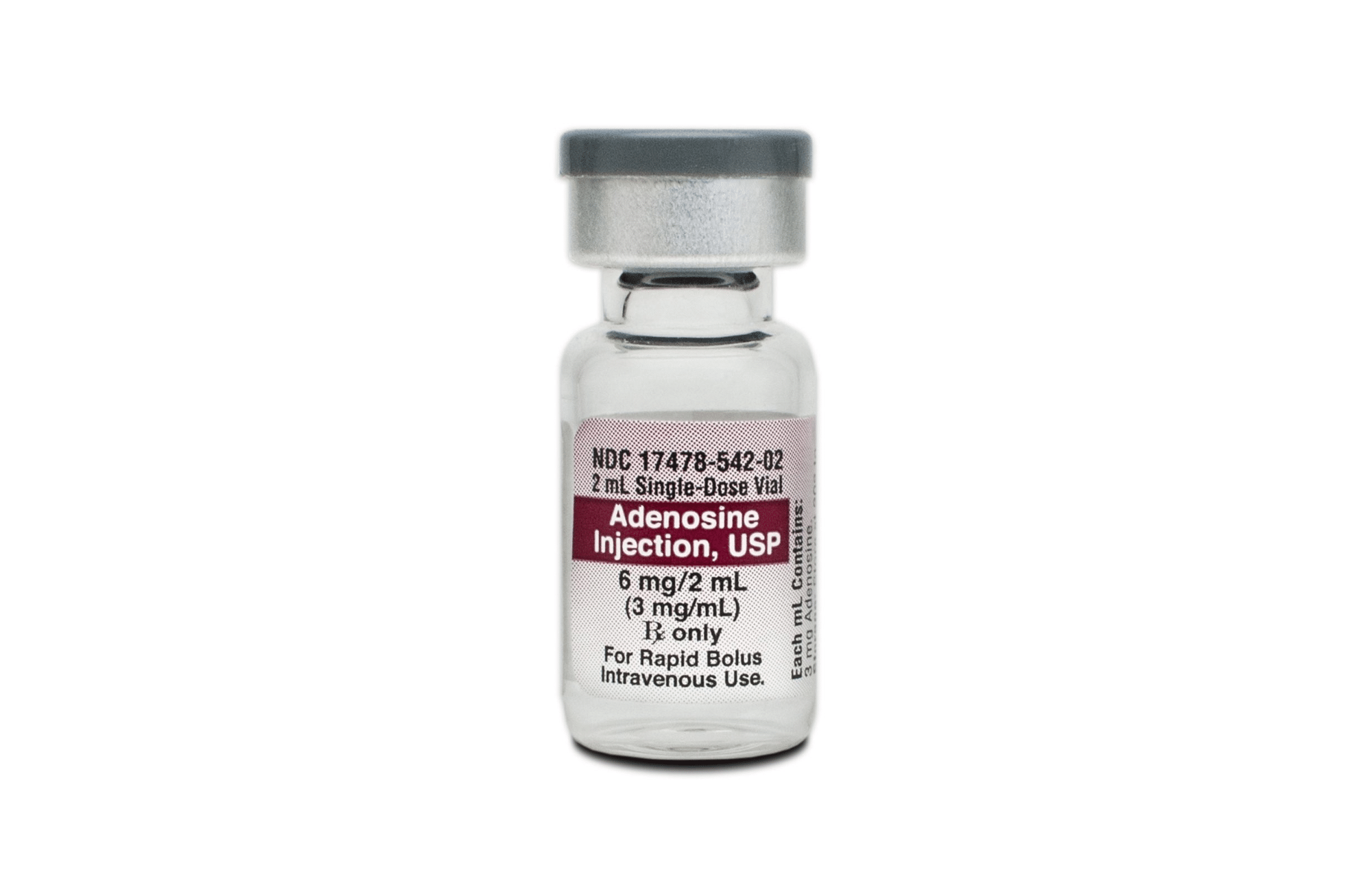 Bottle of adenosine.