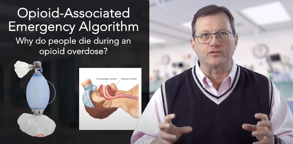 Main Cause Death Opioid Overdose Cessation Breathing