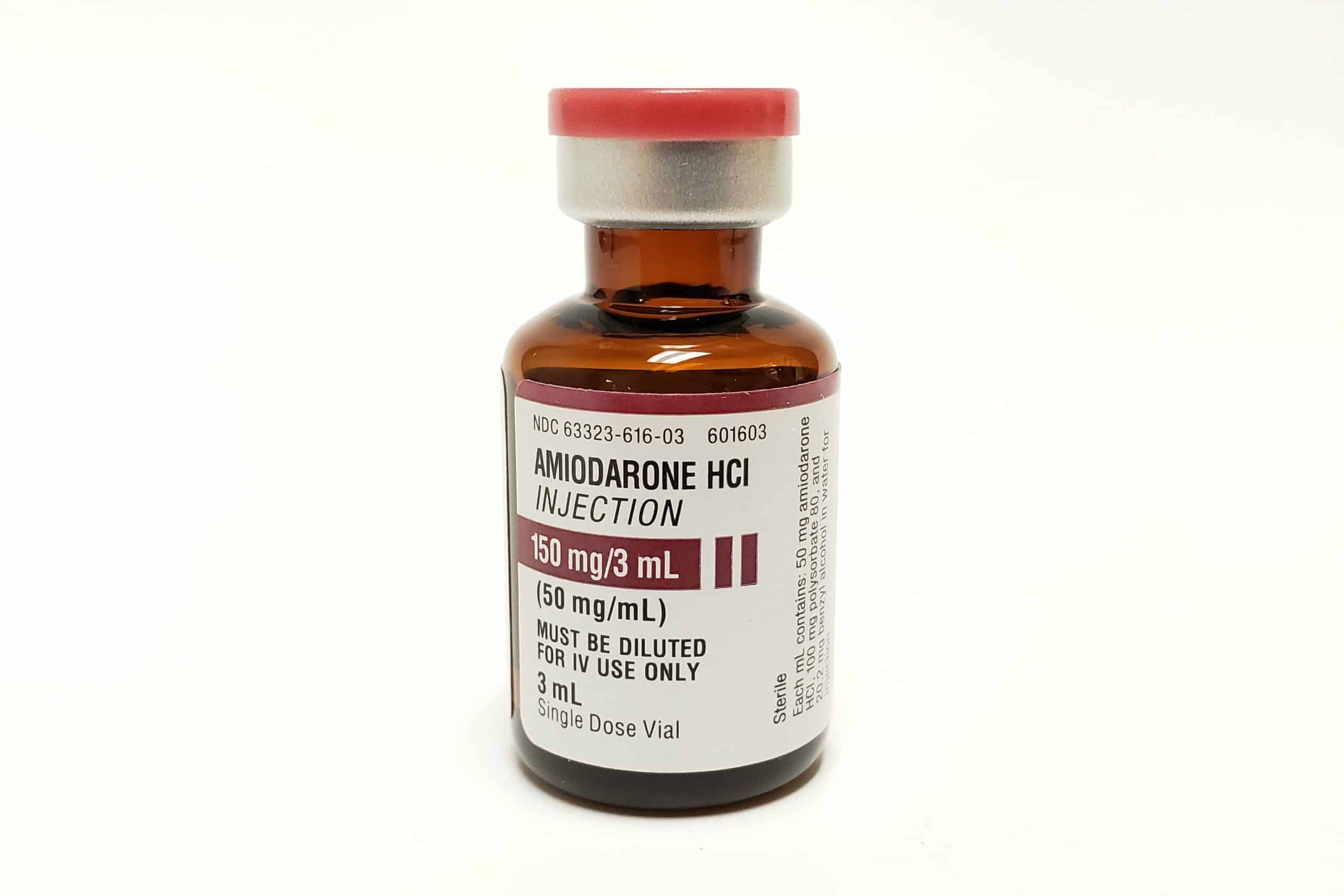 Amiodarone is administered after defibrillation, CPR, and vasopressor therapy.