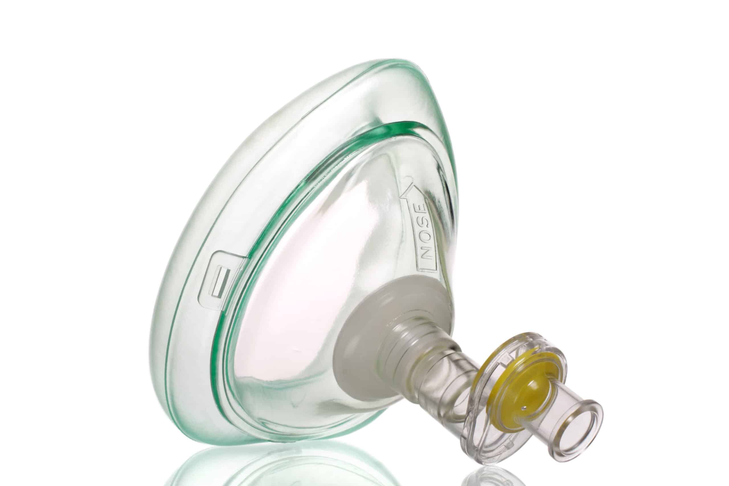 Mouth to Mask – one-way valve mask, a ventilation device.