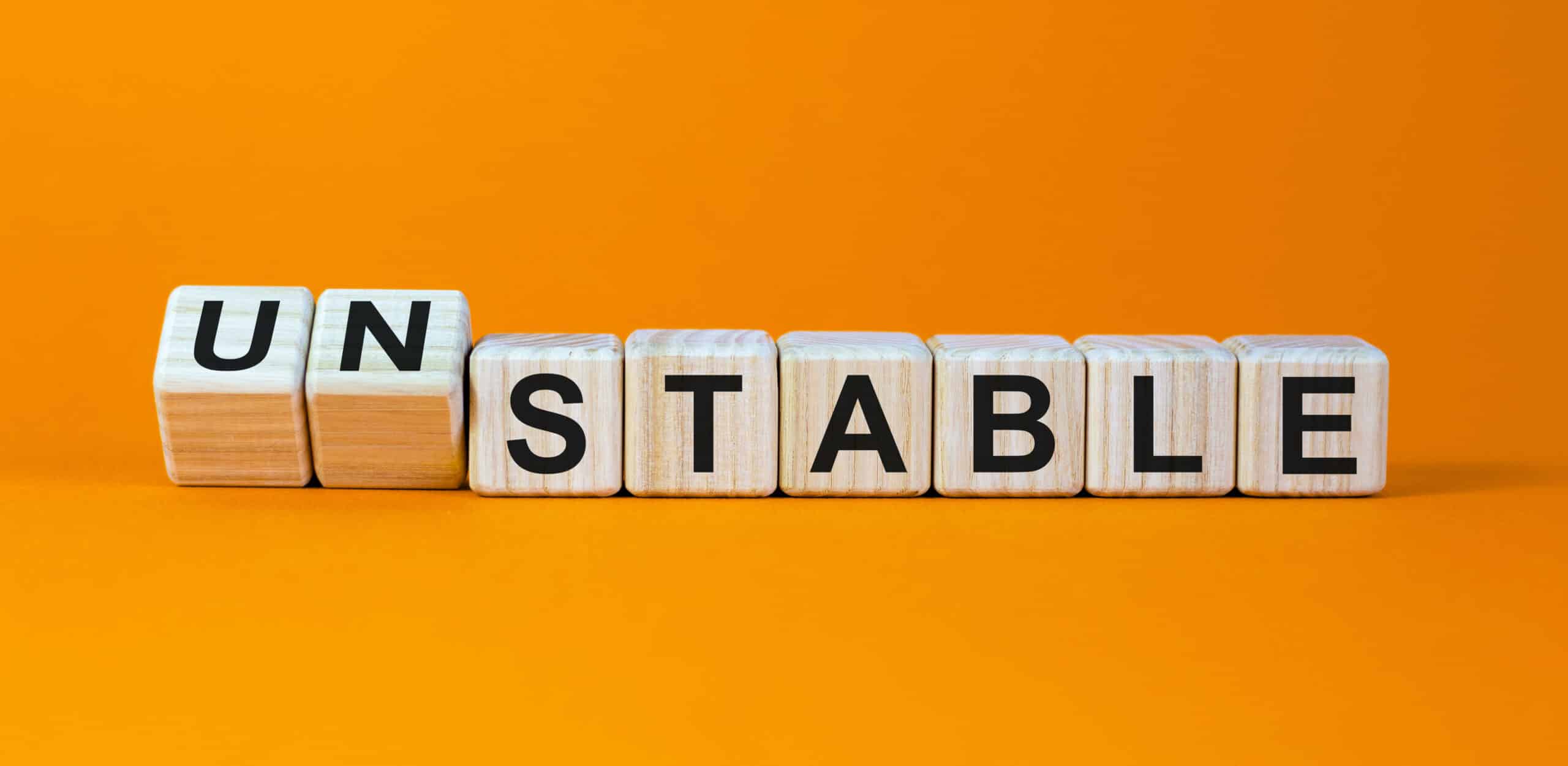 Blocks spelling unstable - a reminder to check the patient’s condition.