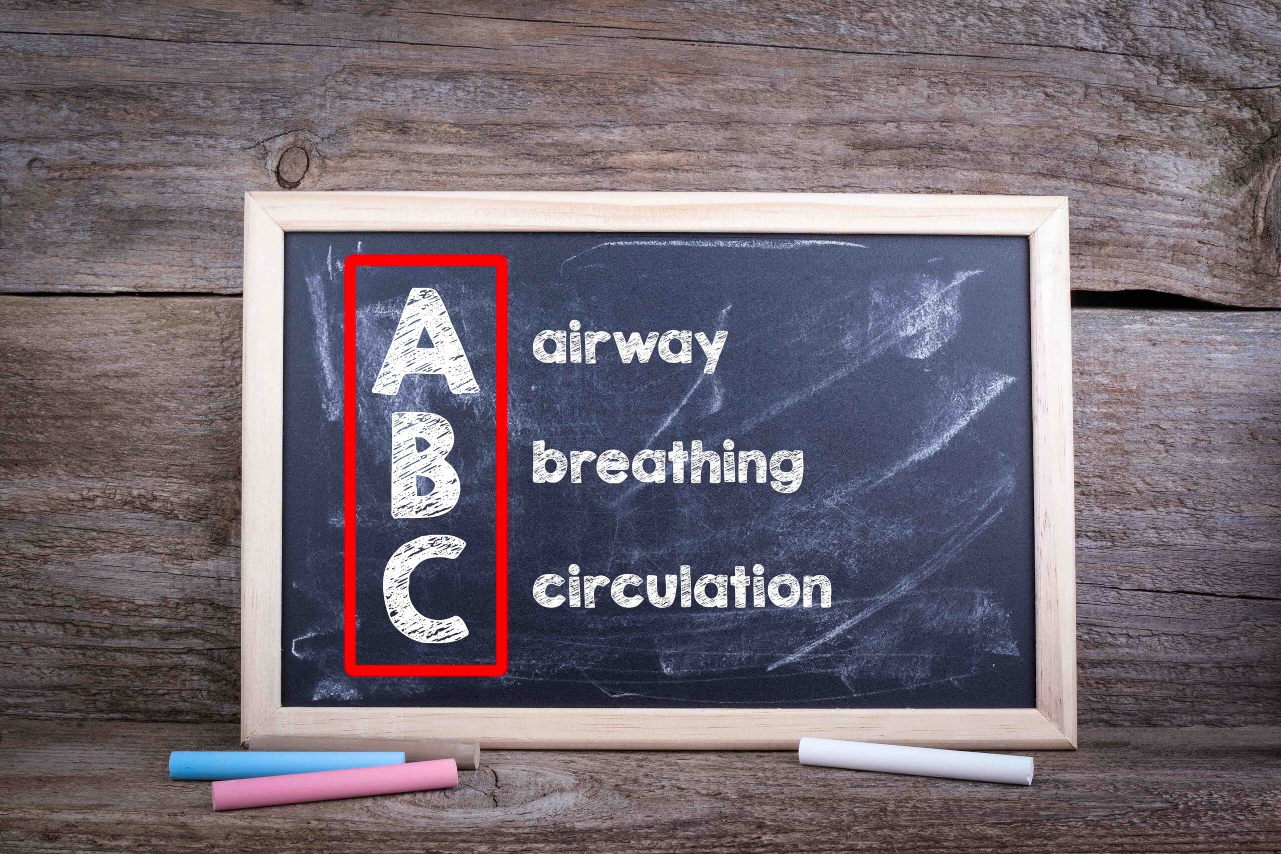 BLS assessment includes airway, breathing, and circulation.