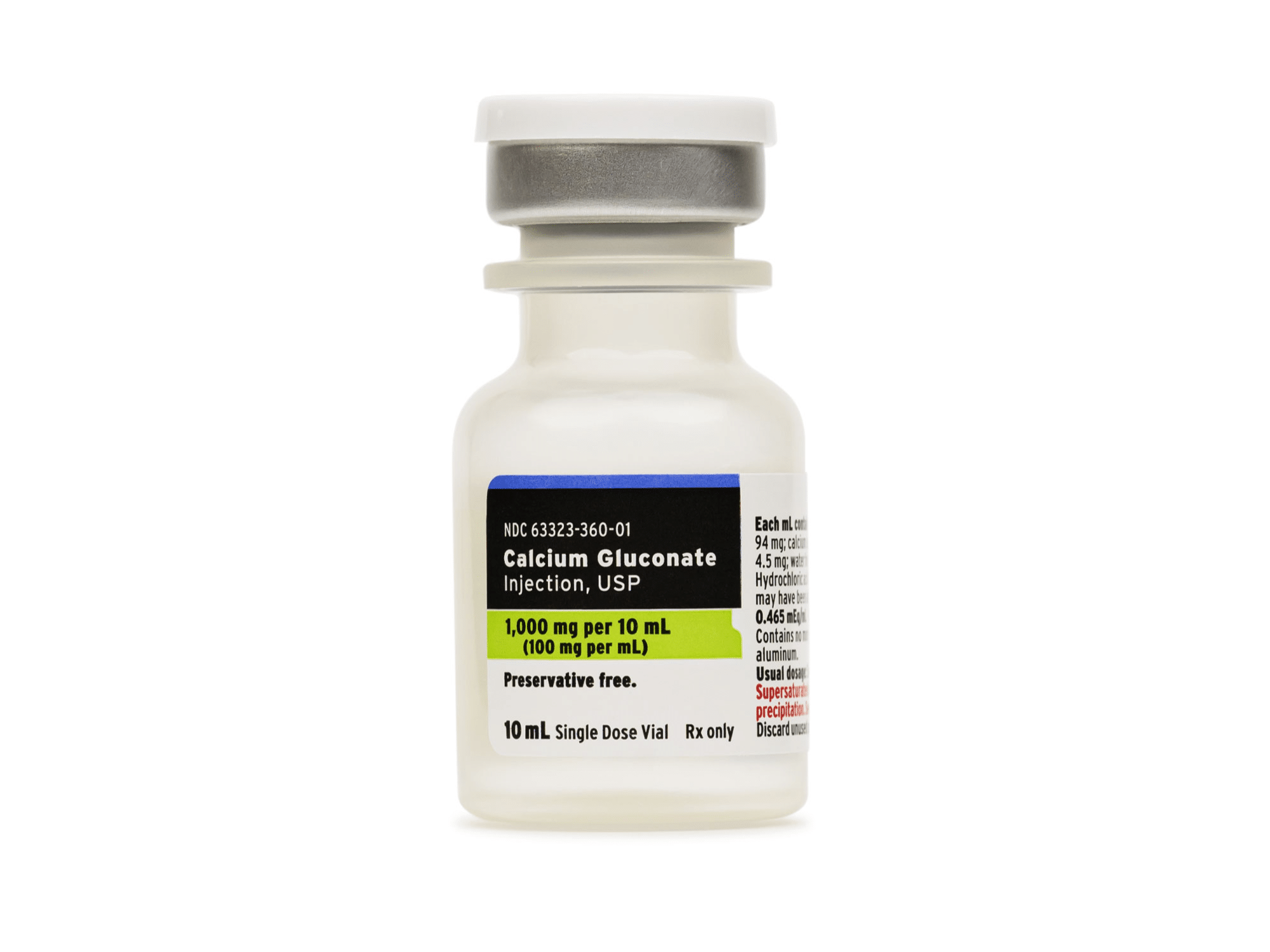 Calcium gluconate is first-line treatment for severe hyperkalemia, but it does not treat underlying cause.