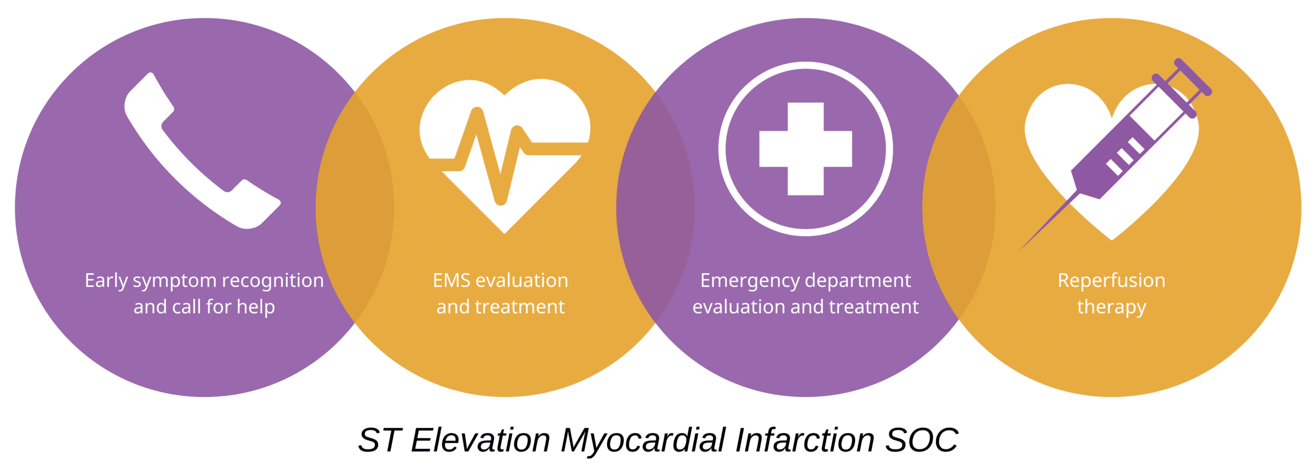 ST elevation myocardial infarction SOC.