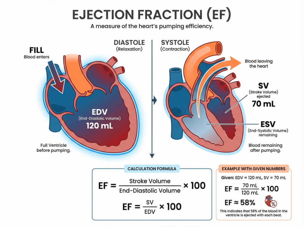 Ejection Fraction (EF) Image