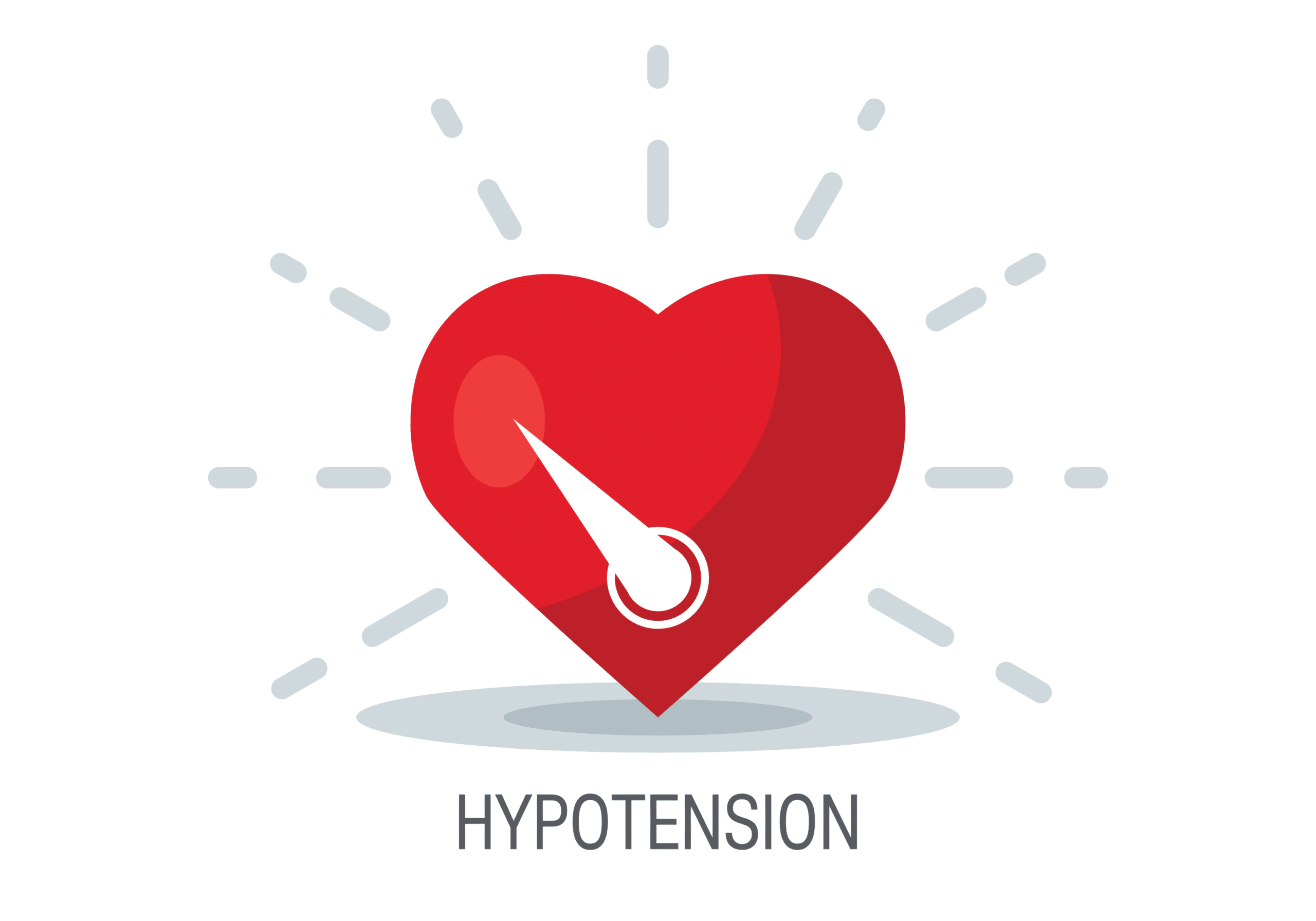 Hypotension is symptom of bradycardia.
