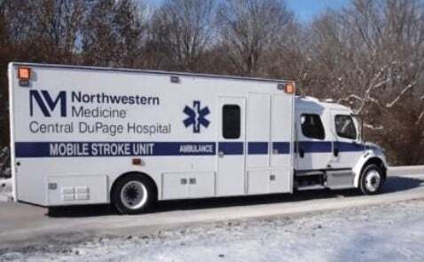 Mobile CT Stroke Unit “Mobile CT stroke unit.”