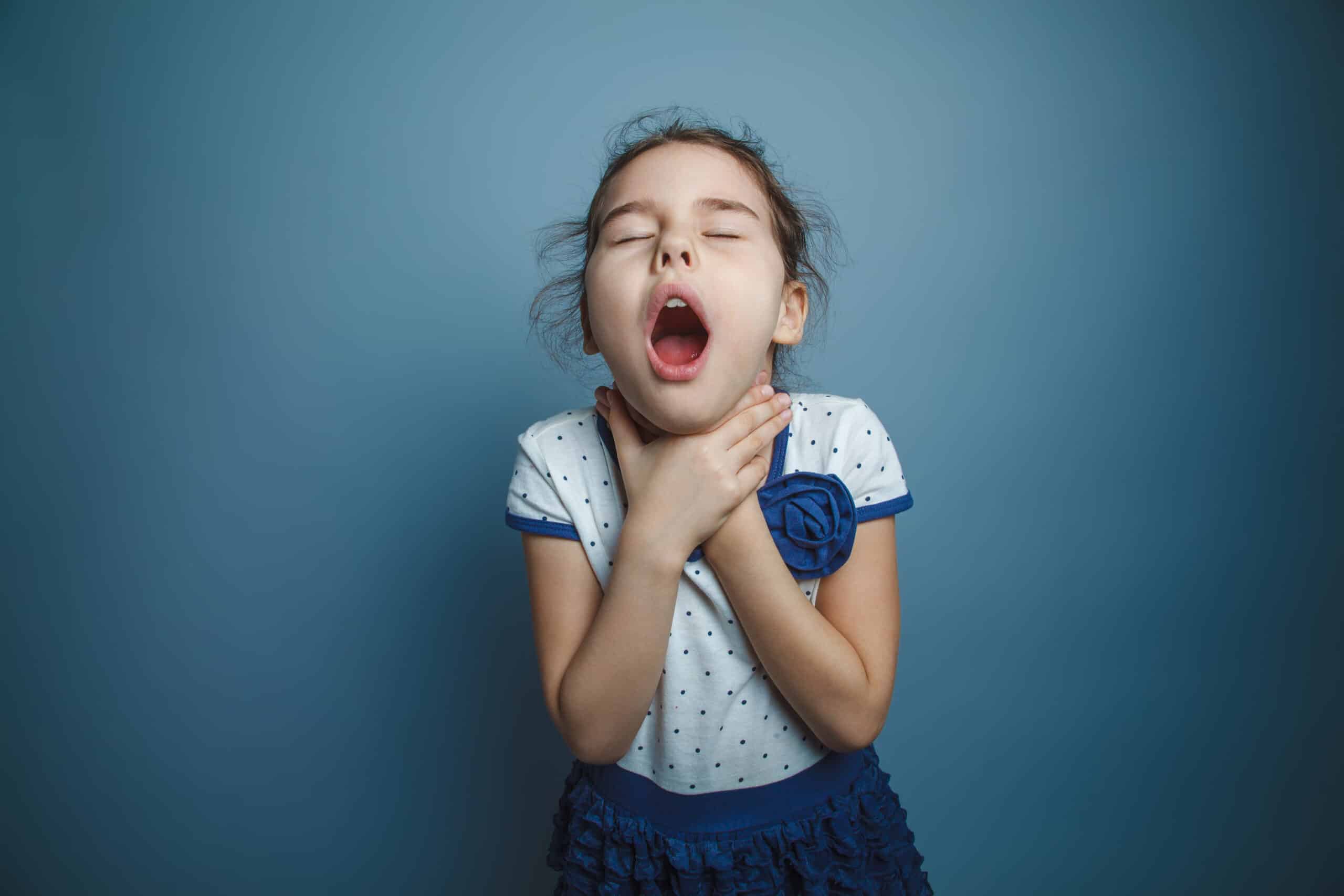 Child choking.