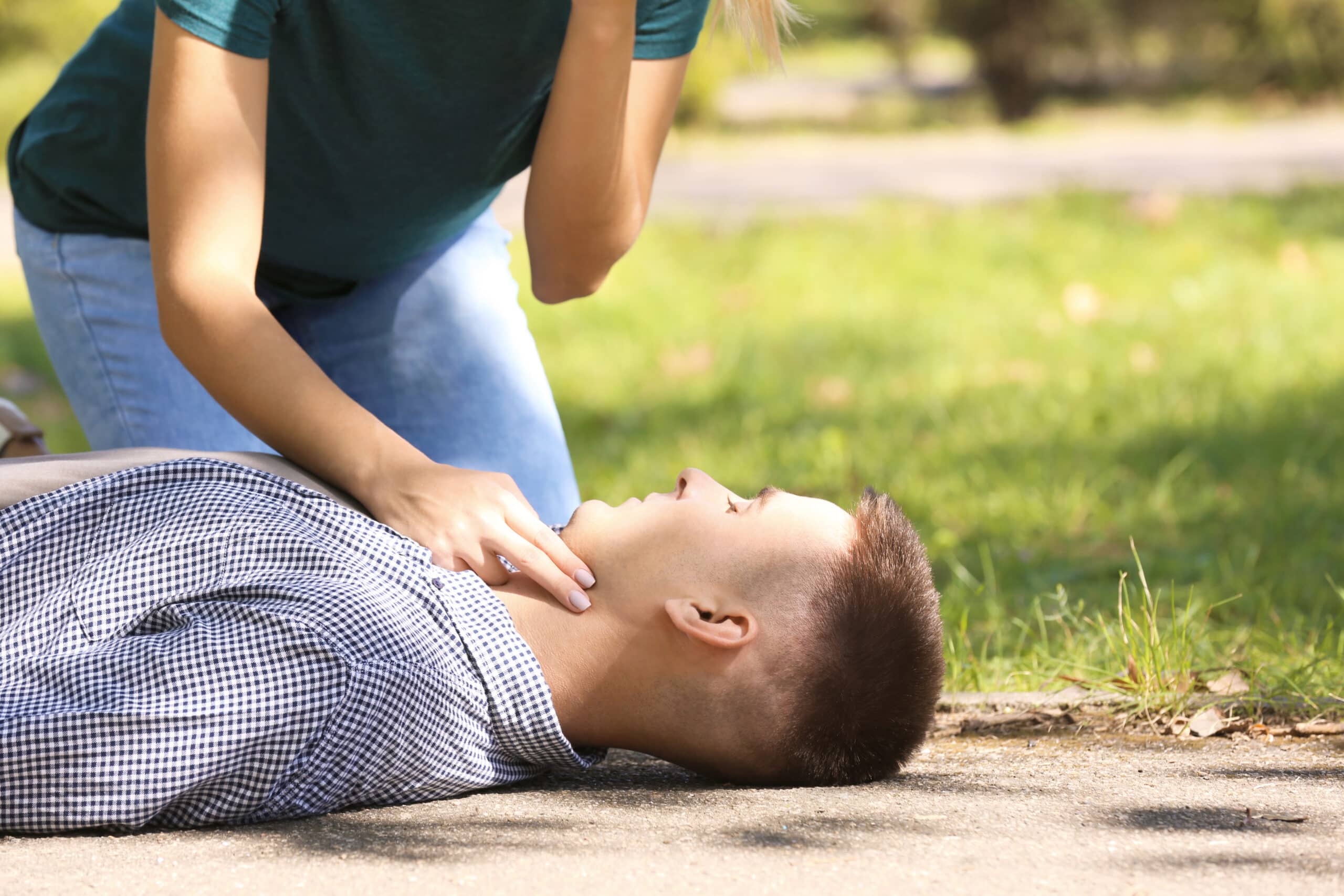 First aid responder.