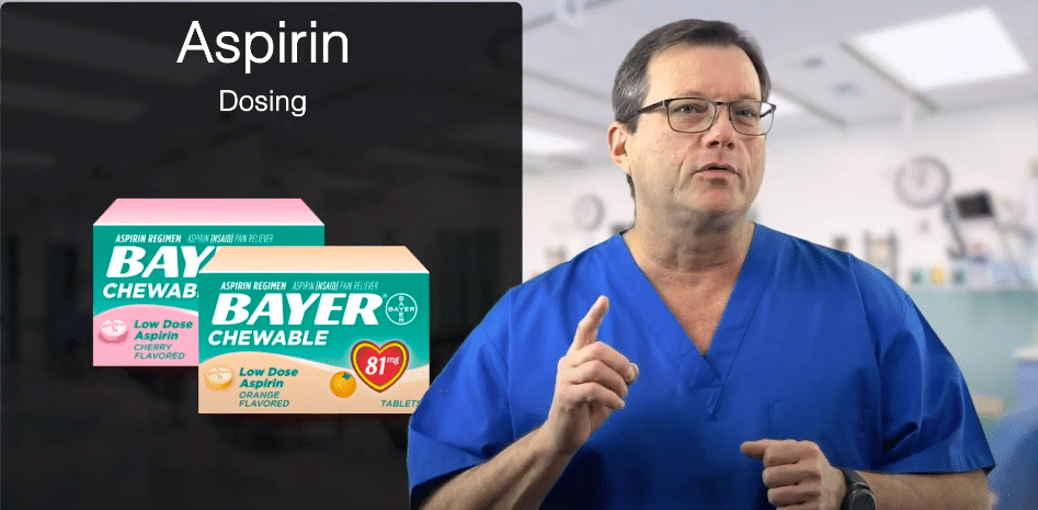 Box of aspirin.