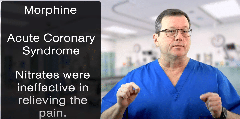 Morphine and ACS.